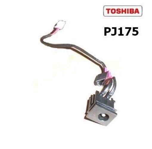 PJ175 - Toshiba NB100 DC Power Jack with Cable שקע טעינה לנייד טושיבה