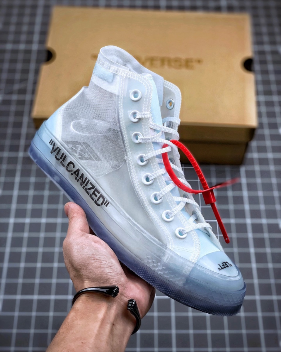 converse x off white comprar