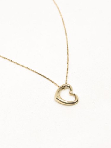 שרשרת לב מישל זהב 14 קראט