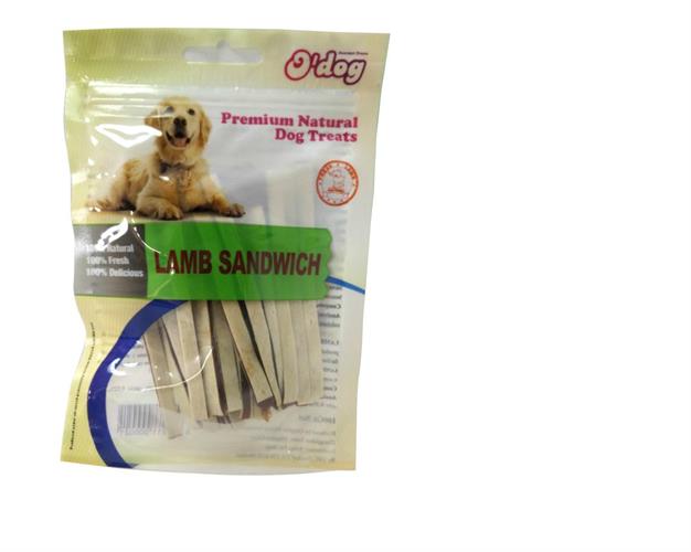 חטיף או דוג רצועות כבש רכות