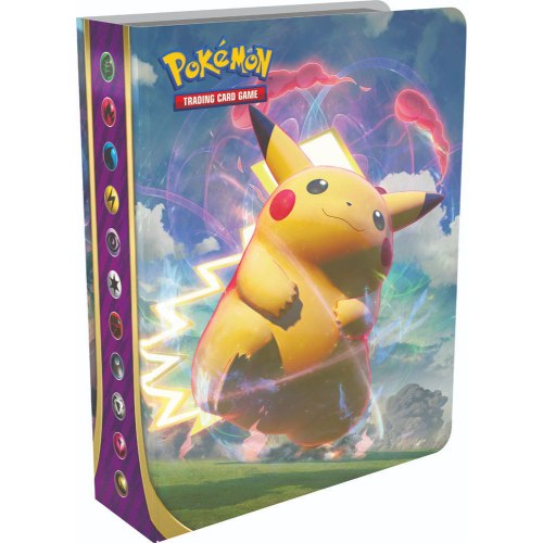 קלפי פוקימון סט אלבום ובוסטר קלפים 2020 Pokemon TCG Sword & Shield Vivid Voltage Mini Portfolio