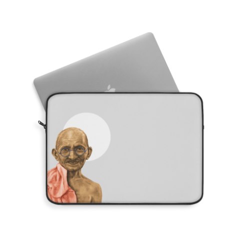 תיק למחשב נייד- מהטמה  גנדי