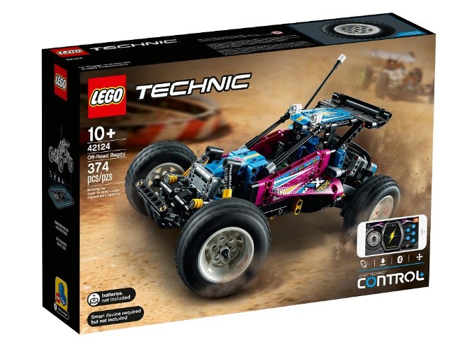 lego 42124 באגי נשלט באפליקציה