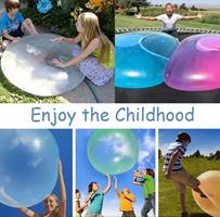 כדורי בועות מתנפחים בגדלים וצבעים שונים