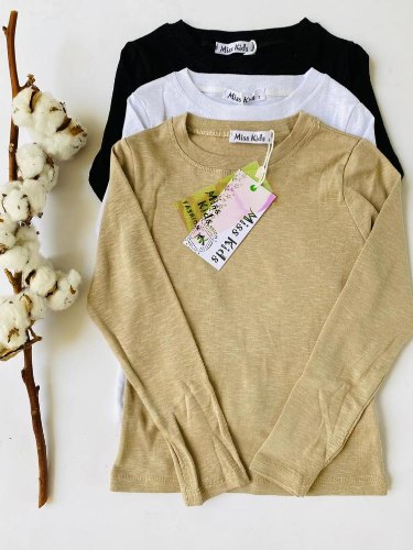 טישירט בייסיק כפפה 2-18 ב'ז