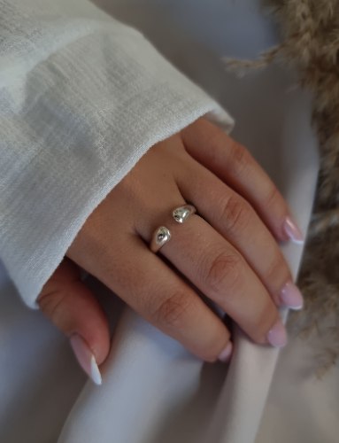 טבעת לילי כסף