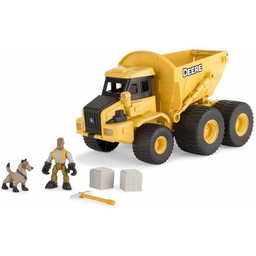 טרקטור אתר בנייה (עם דמות) DEERE