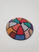 כיפה צבעונית דגם משטחים