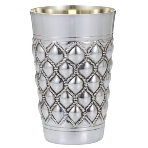 כוס חתן כסף טהור דגם בועות