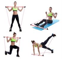 מוט אימון המשולב רצועות התנגדות