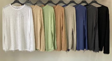 ניקי גזור שרוול ארוך