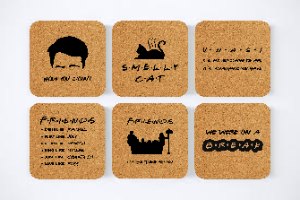 6 תחתיות מרובעות שונות על חברים