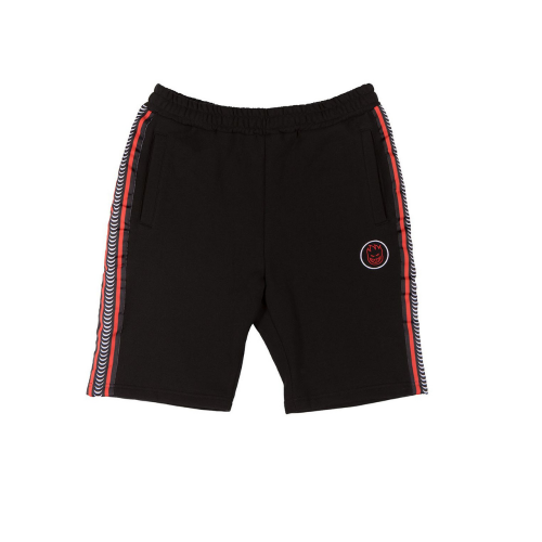 Spitfire Bighead Circle Stripe Custom Sweatshorts Black
