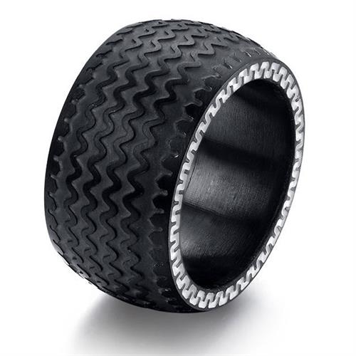 טבעת פלדה (Stainless steel) גברים ונשים צמיג רחב OP09170021IN