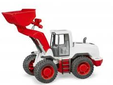 שופל אדום לבן bruder