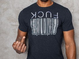 טי שרט  T - AKASHI LOGO צבע  שחור