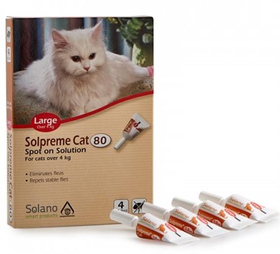 אמפולות  נגד פרעושים סולאנו סולפרים 4 יחידות