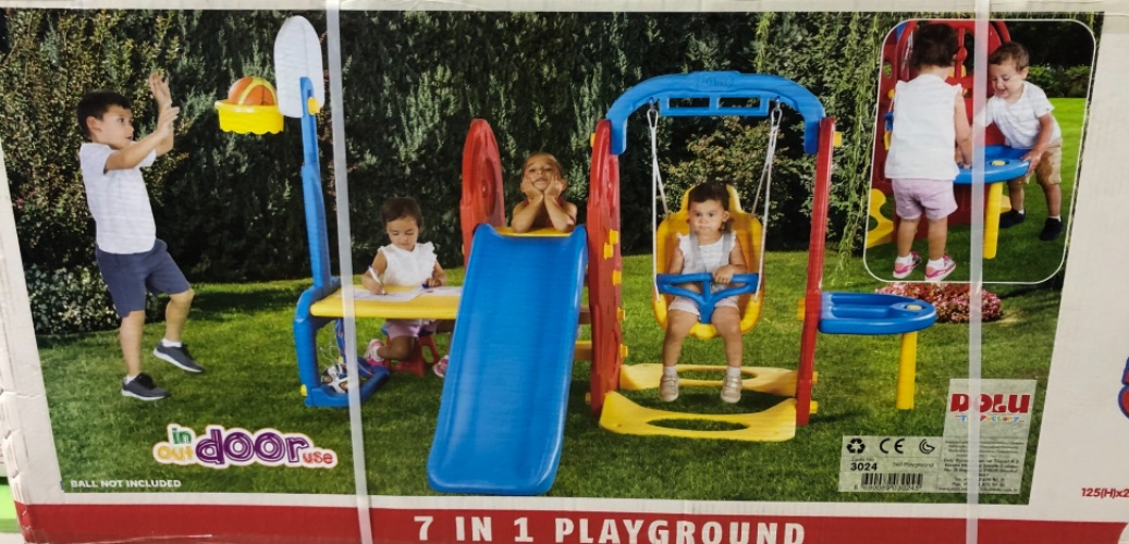 מתקן משחקים 7 ב 1