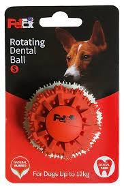כדור סמול דנטלי לכלב בשילוב זיזי משחק דגם ER005