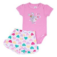 חליפת בגד גוף ארנבונים