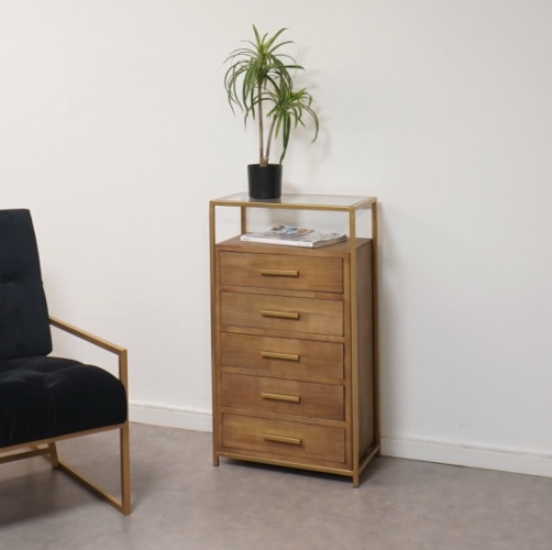 שידת 5 מגירות - ניו יורק