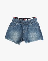 שורט ג'ינס דק