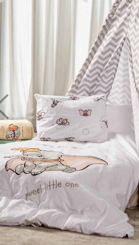 סט  למיטת תינוק דגם דמבו