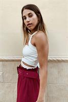 שורט פרסלי + חגורה