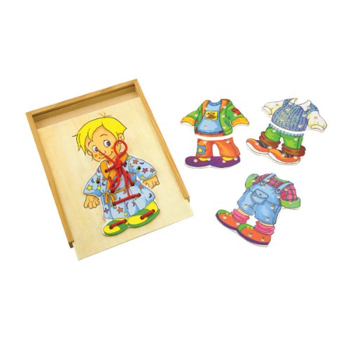 השחלת שרוכים בן