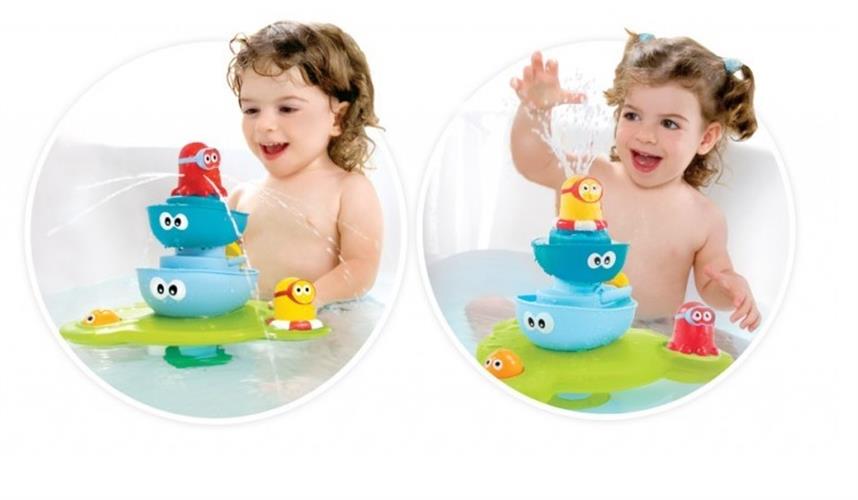 צעצוע אמבט מזרקה ללא הפסקה יוקידו