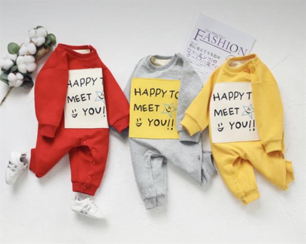 אוברול פוטר HAPPY