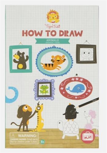 איך לצייר - חיות TIGER TRIBE