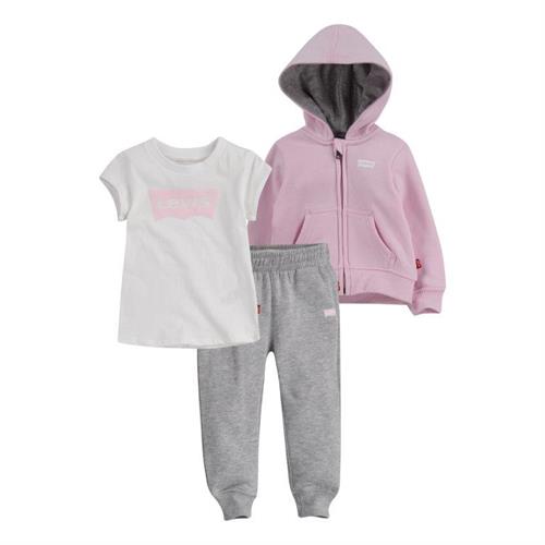 LEVIS 3 PCS PINK SET