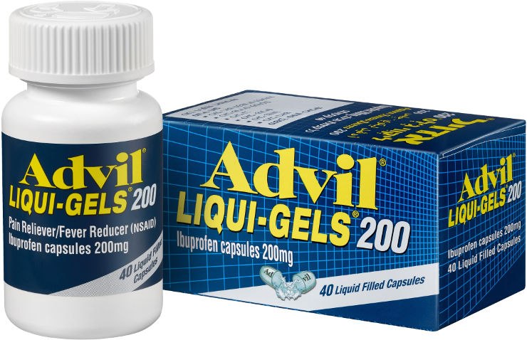 אדויל קפסולות ליקווי ג'לס 200 מ"ג 40 קפליות