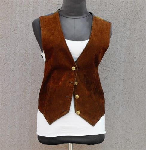 וסט חום גברי שנות ה-90 מידה M