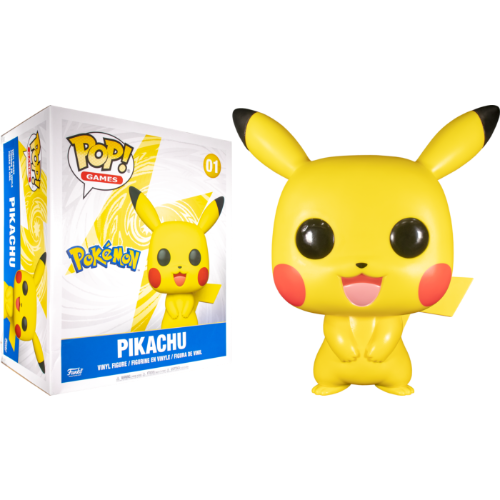 בובת פופ פיקאצ'ו ענקית (18 אינץ')