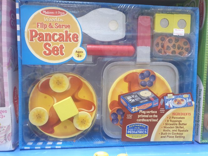Melissa and Doug פנקייק סט