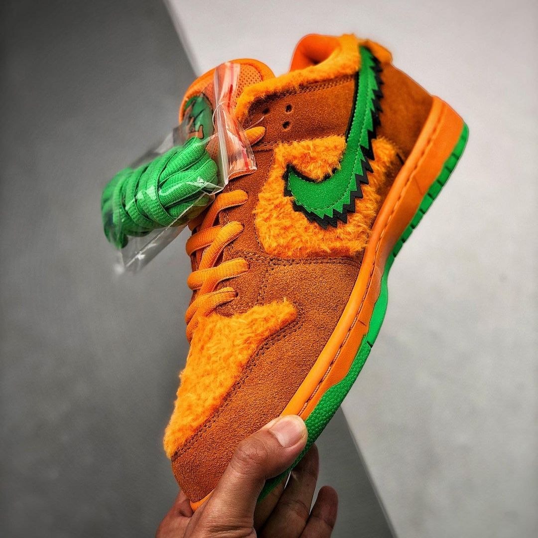 orange bear sb dunks