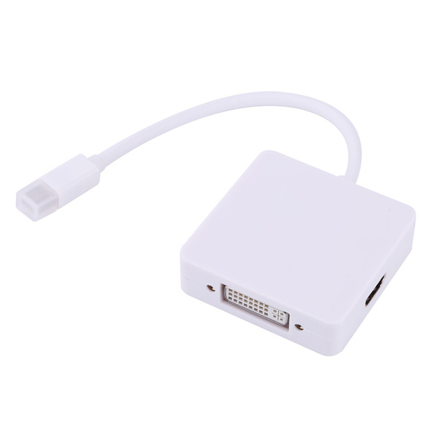 מתאם 3ב1- MINI DISPLAY PORT TO HDMI/DVI/VGA-ב65 שקלים בלבד