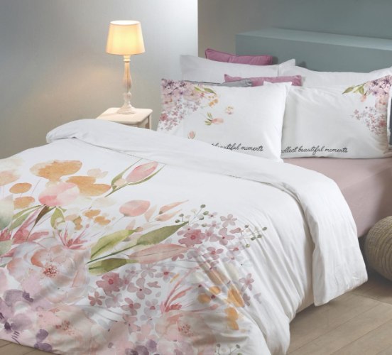 סט מצעים למיטה זוגית 100% כותנה סאטן -  פרימיום 116