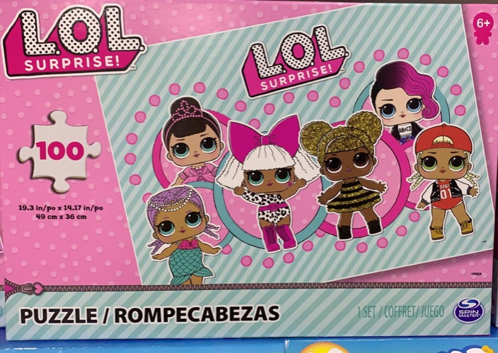 פאזל 100 חלקים לול