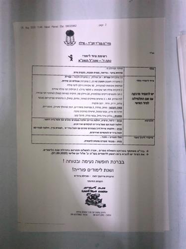 כיתה ד׳- בית ספר חבד