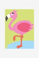 ריקמה לילדים DMC KIDS CRAFT - פלמינגו