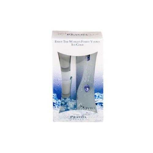מארז פרבדה 700 מ"ל + 2 כוסות צ'ייסר