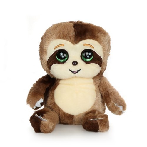 בובת עיניים חיות יער- עצלן 8 אינץ