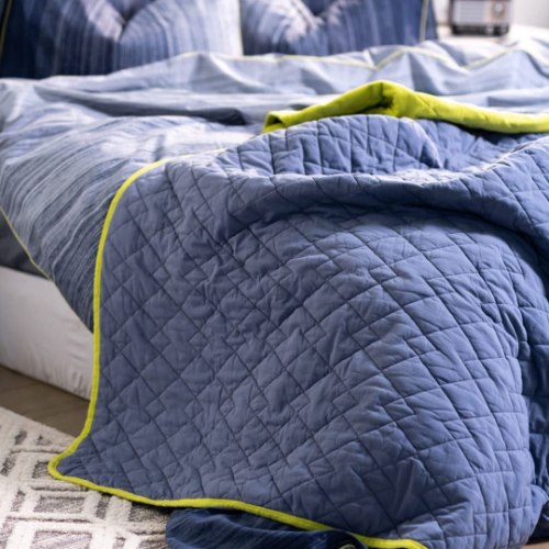 שמיכת קיץ מבד גרסי  100% כותנה