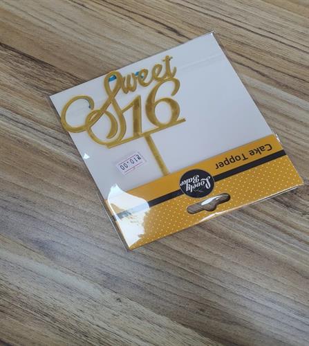 Sweet 16 צבע זהב