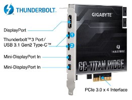 כרטיס הרחבה Thunderbolt™3 DSL7540 2-Port