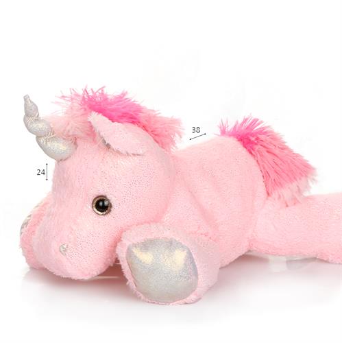 בובה רכה חד קרן 38 סמ