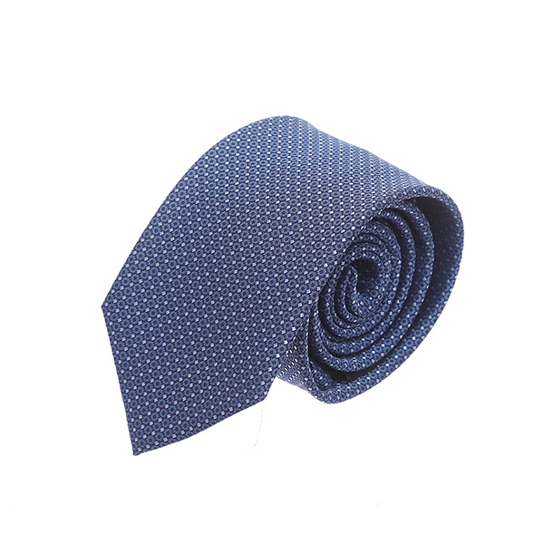 עניבה נקודות כחול לבן